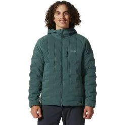 Mountain Hardwear StretchDown Hooded Jacket - Men's -Men's Outdoor Gear BLASPR