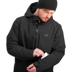 Outdoor Research Snowcrew Jacket - Men's -Men's Outdoor Gear BLA D5 1