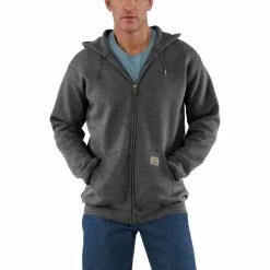 Carhartt Midweight Full-Zip Hooded Sweatshirt - Men's 10 Carhartt Midweight Full-Zip Hooded Sweatshirt - Men's -Men's Outdoor Gear CBHE 2