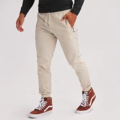 Travel Tech Stretch Jogger Pant - Men's -Men's Outdoor Gear COOWHI D6