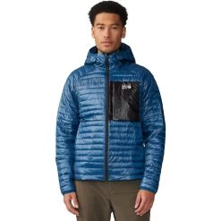 Mountain Hardwear Ventano Hooded Jacket - Men's -Men's Outdoor Gear DARCAS
