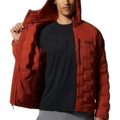 Mountain Hardwear StretchDown Hooded Jacket - Men's -Men's Outdoor Gear DARCOP D6