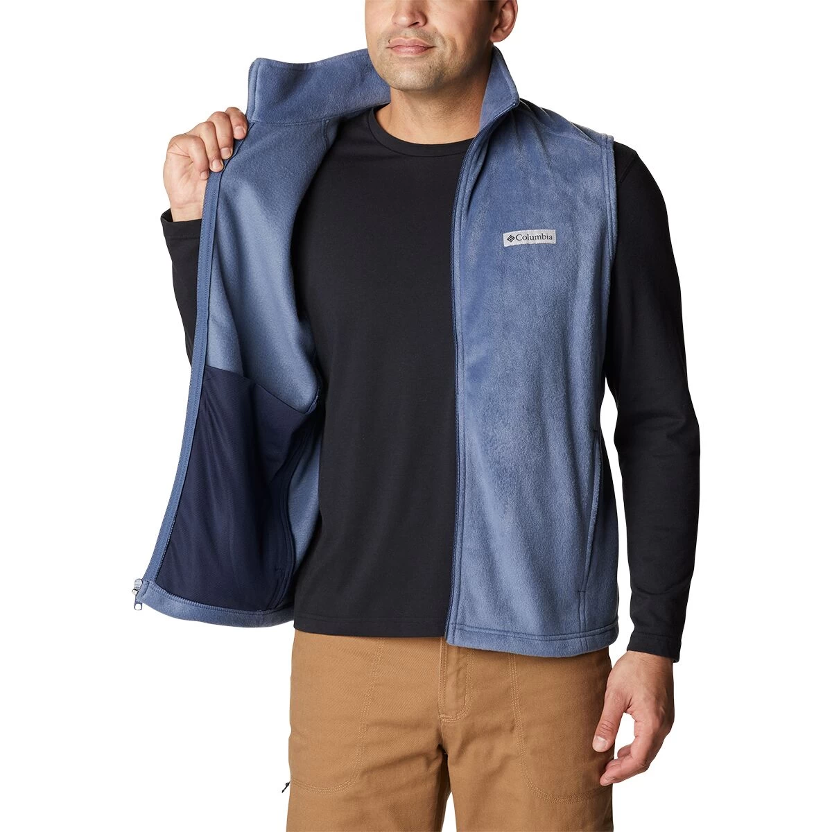 Columbia Steens Mountain Fleece Vest - Men's 5 Columbia Steens Mountain Fleece Vest - Men's - Image 3