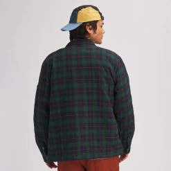Stoic Plaid Shacket - Men's -Men's Outdoor Gear EMEPLA D1