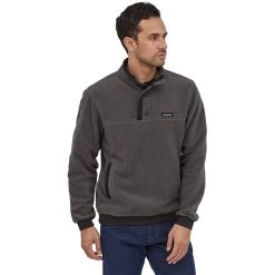 Patagonia Shearling Button Pullover Fleece - Men's -Men's Outdoor Gear FORGRE