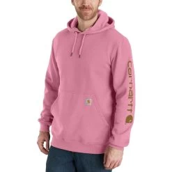 Carhartt Midweight Signature Sleeve Hooded Sweatshirt - Men's -Men's Outdoor Gear FOX