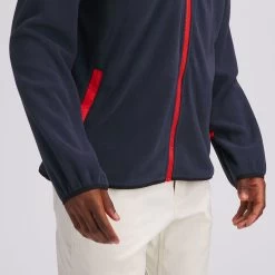 KAVU Peoh Point Fleece Jacket - Men's -Men's Outdoor Gear INK D4