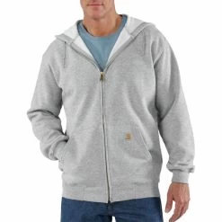 Carhartt Midweight Full-Zip Hooded Sweatshirt - Men's 9 Carhartt Midweight Full-Zip Hooded Sweatshirt - Men's -Men's Outdoor Gear MFZGRY