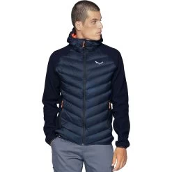 SALEWA Fanes Sarner/Rdsdwn Hybrid Jacket - Men's -Men's Outdoor Gear NAVBLA091