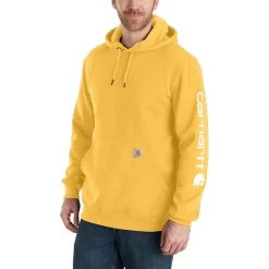 Carhartt Midweight Signature Sleeve Hooded Sweatshirt - Men's -Men's Outdoor Gear SUNHEA