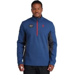 Spyder Bandit Wengen 1/2-Zip Fleece Jacket - Men's -Men's Outdoor Gear ABYVOL
