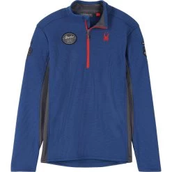 Spyder Bandit Wengen 1/2-Zip Fleece Jacket - Men's -Men's Outdoor Gear ABYVOL D2