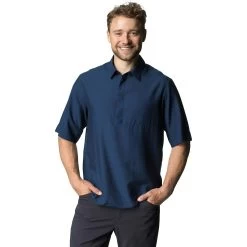 Houdini Tree Polo Shirt - Men's -Men's Outdoor Gear BIGBLULIG