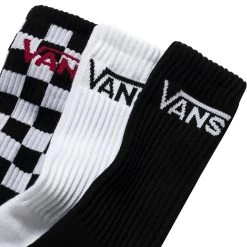 Vans Classic Crew Sock - 3-Pack - Men's -Men's Outdoor Gear BKCHE D4
