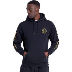 Brixton Crest Hoodie - Men's -Men's Outdoor Gear BLA 20