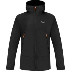SALEWA Fanes PTX 2L Convertible Jacket - Men's -Men's Outdoor Gear BLAOUT 1