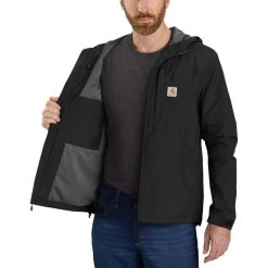 Carhartt Rain Defender Relaxed Fit LW Jacket - Men's -Men's Outdoor Gear BLA D3 1