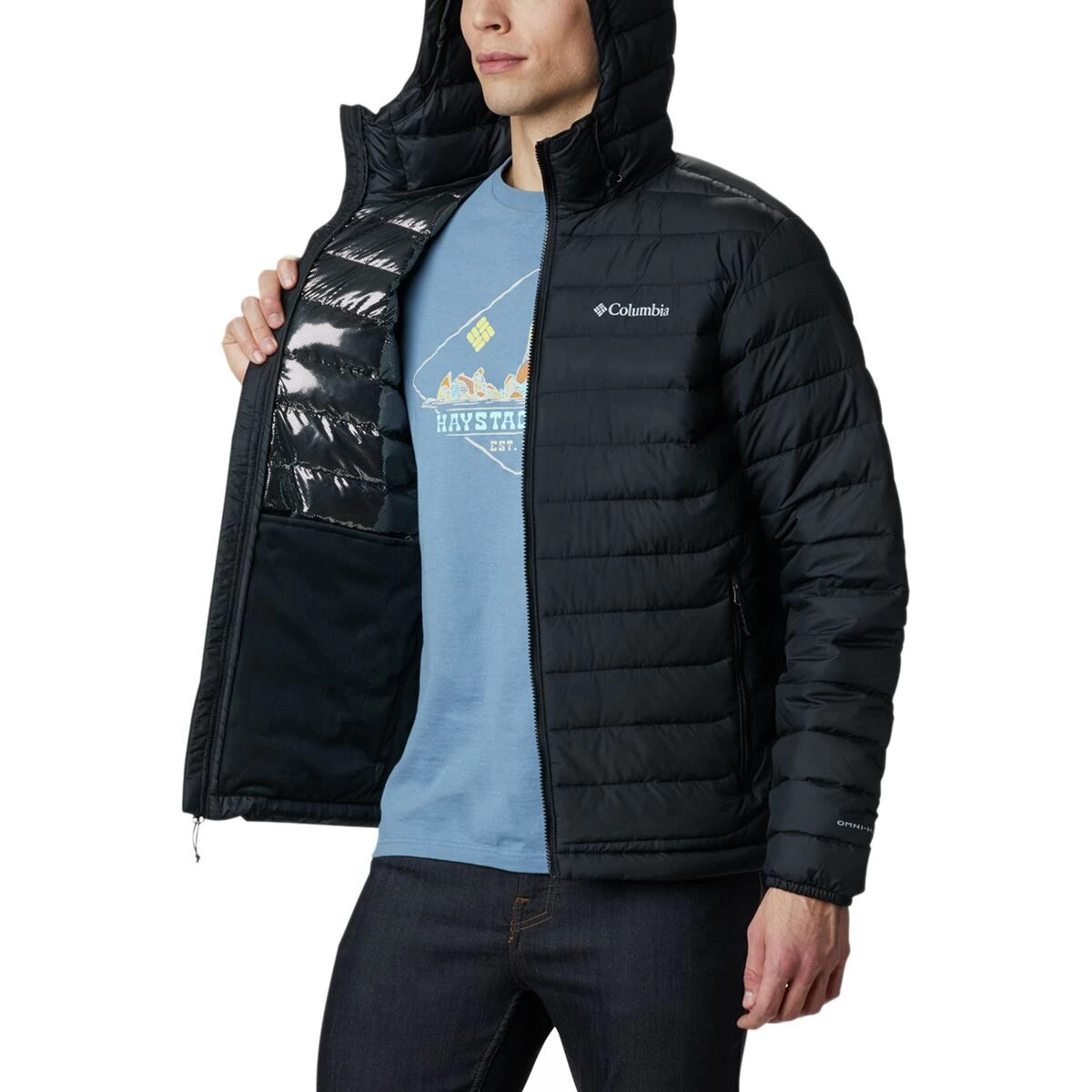 Columbia Powder Lite Hooded Jacket - Men's 9 Columbia Powder Lite Hooded Jacket - Men's - Image 7
