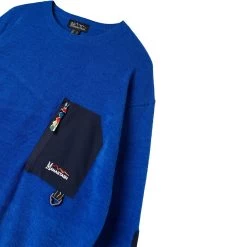 Mole Knit Crew Sweatshirt - Men's -Men's Outdoor Gear BLU D12