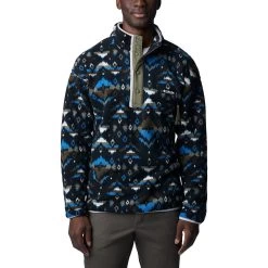 Columbia Helvetia Half-Snap Fleece - Men's -Men's Outdoor Gear BRINROMOPR