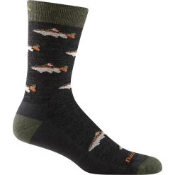 Darn Tough Spey Fly Crew Lightweight Cushion Sock - Men's -Men's Outdoor Gear CHA 8