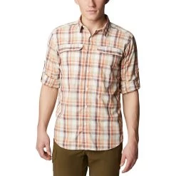 Columbia Silver Ridge 2.0 Plaid Long-Sleeve Shirt - Men's -Men's Outdoor Gear CHAGATPLA D2