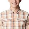 Columbia Silver Ridge 2.0 Plaid Long-Sleeve Shirt - Men's -Men's Outdoor Gear CHAGATPLA D4