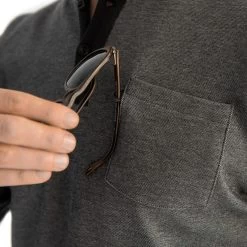 Trek Henley - Pique - Men's