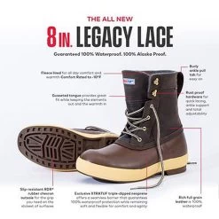 XTRATUF Legacy Lace 8in Insulated Boot - Men's 19 XTRATUF Legacy Lace 8in Insulated Boot - Men's -Men's Outdoor Gear CHO D10
