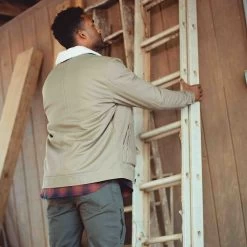 Sullivan Shearling Classic Fit Jacket - Men's -Men's Outdoor Gear FIR D4