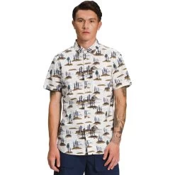 The North Face Short Sleeve Baytrail Pattern Shirt - Men's -Men's Outdoor Gear GAWHCASCPR