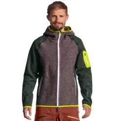 Ortovox Fleece Plus Classic Knit Hooded Jacket - Men's