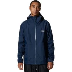 Mountain Hardwear Threshold Jacket - Men's -Men's Outdoor Gear HARNAV