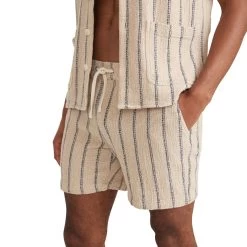 Marine Layer Saturday Basket Weave Stripe Short - Men's -Men's Outdoor Gear KHANAVSTR D4