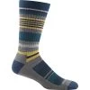 Darn Tough Unstandard Stripe Crew Light Cushion Sock - Men's -Men's Outdoor Gear MEDGY 2