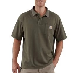 Carhartt Contractors Work Pocket Polo Shirt - Men's -Men's Outdoor Gear MOS
