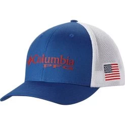 Columbia PFG Mesh Trucker Hat - Men's -Men's Outdoor Gear MOUBLUFLA
