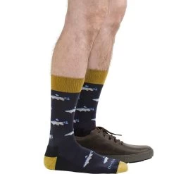 Darn Tough Spey Fly Crew Lightweight Cushion Sock - Men's -Men's Outdoor Gear NAV D2 1