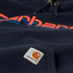 Carhartt Rain Defender Loose Fit MW Logo Graphic Sweatshirt - Men's -Men's Outdoor Gear NEWNAV D2