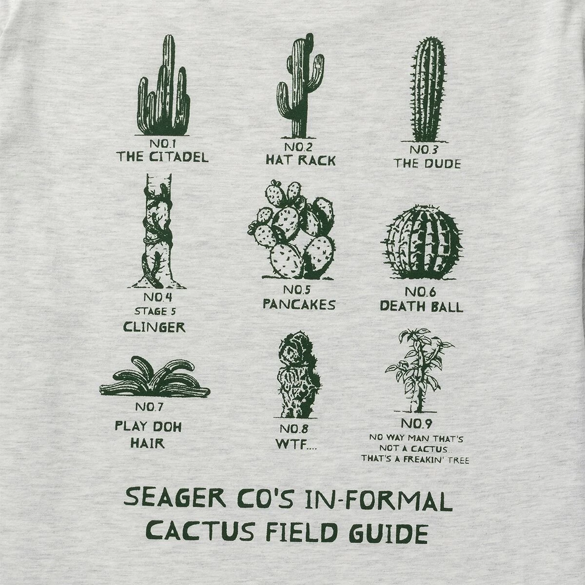 Informal Cactus Guide T-Shirt - Men's 3 Informal Cactus Guide T-Shirt - Men's
