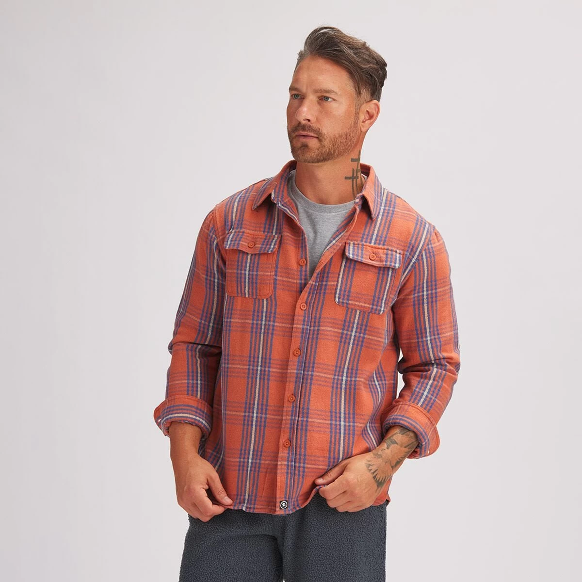 Flannel Button Down Shirt - Men's 8 Flannel Button Down Shirt - Men's - Image 6