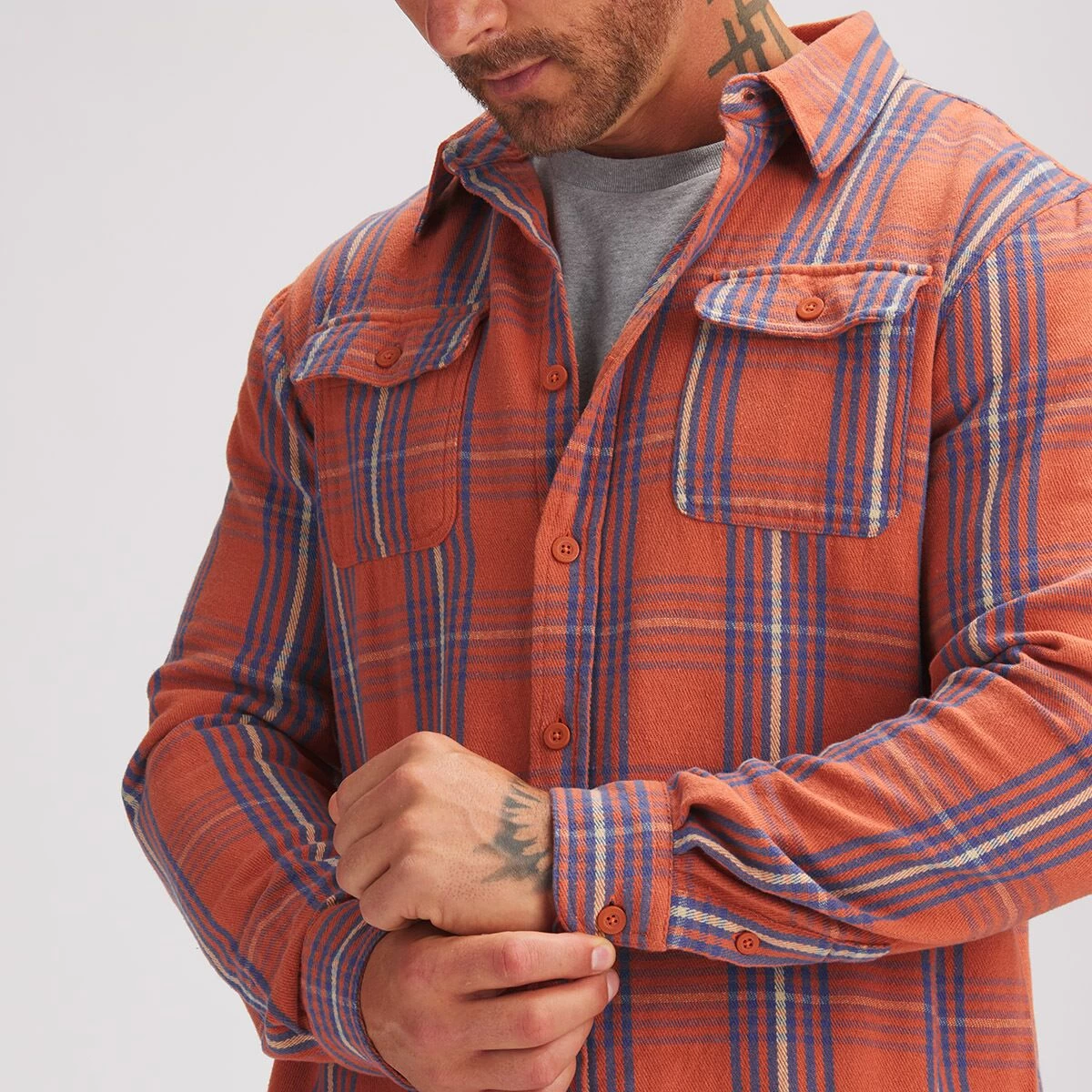 Flannel Button Down Shirt - Men's 5 Flannel Button Down Shirt - Men's - Image 3