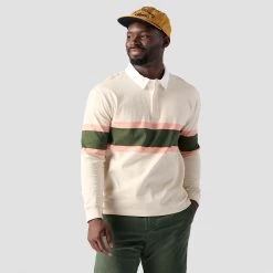 Stoic Long-Sleeve Rugby T-Shirt - Men's -Men's Outdoor Gear SANSTR