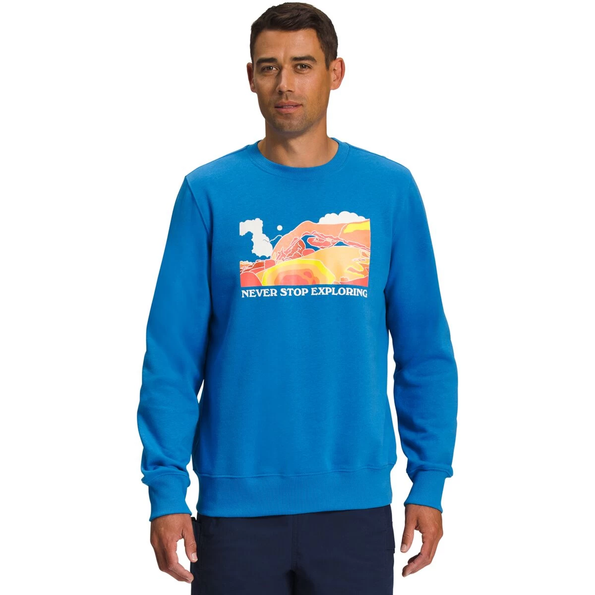 The North Face Places We Love Crew Sweatshirt - Men's 10 The North Face Places We Love Crew Sweatshirt - Men's - Image 8