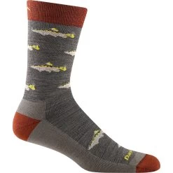 Darn Tough Spey Fly Crew Lightweight Cushion Sock - Men's -Men's Outdoor Gear TAU