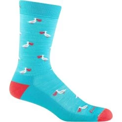 Darn Tough Pelican Crew Lightweight + Cushion Sock -Men's Outdoor Gear TEA