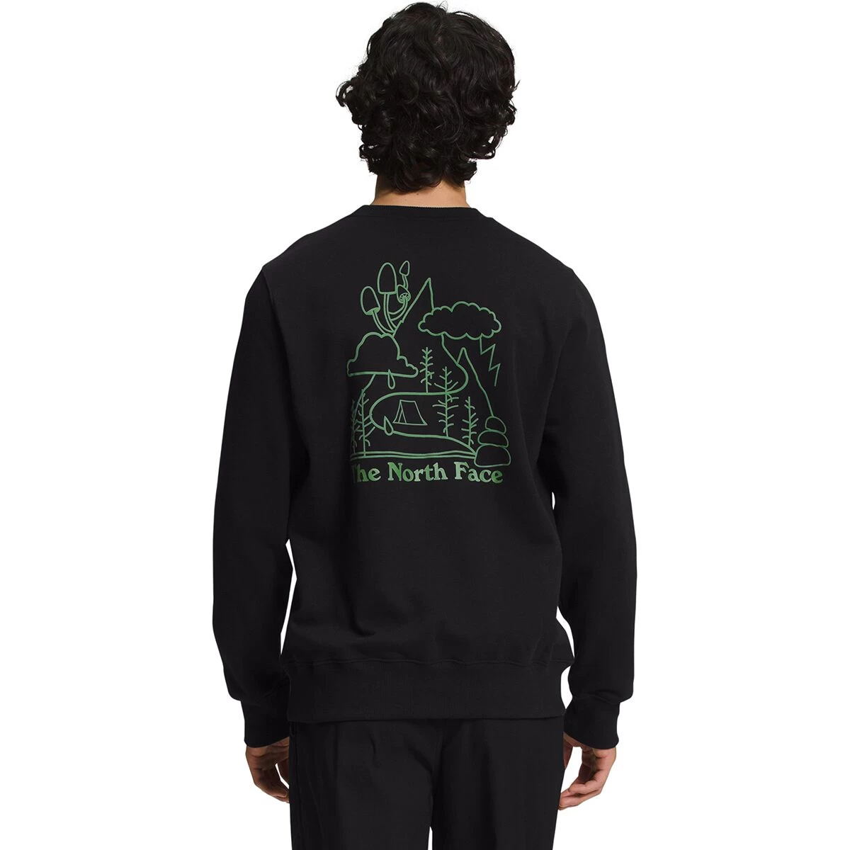 The North Face Places We Love Crew Sweatshirt - Men's 6 The North Face Places We Love Crew Sweatshirt - Men's - Image 4