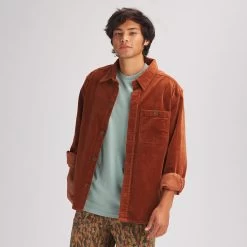 Stoic Corduroy Overshirt - Men's -Men's Outdoor Gear TORSHE
