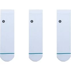 STANCE Icon Quarter Sock - 3-Pack 8 STANCE Icon Quarter Sock - 3-Pack -Men's Outdoor Gear WHI 7