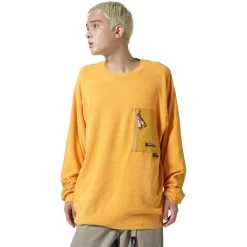 Mole Knit Crew Sweatshirt - Men's -Men's Outdoor Gear YEL